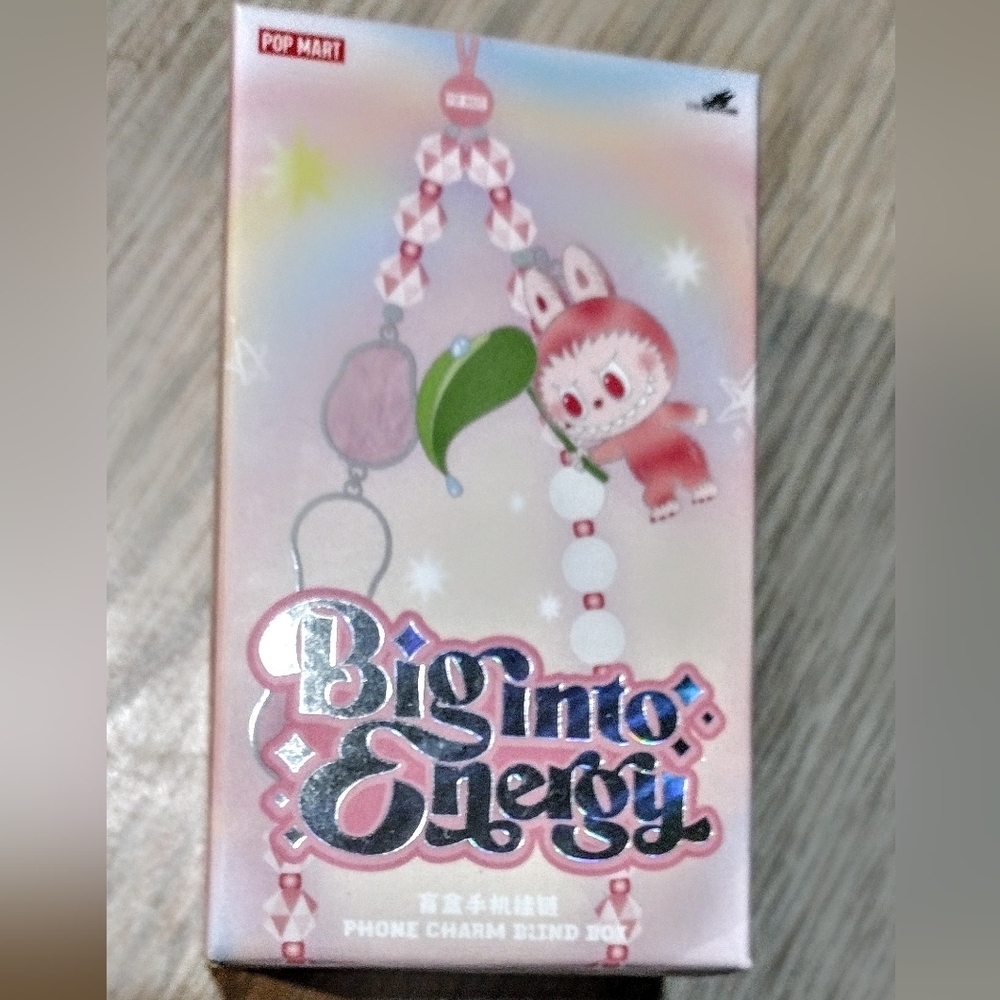 Labubu The Monsters Big into Energy Series Phone Charm Blind Box - Picture 1 of 4